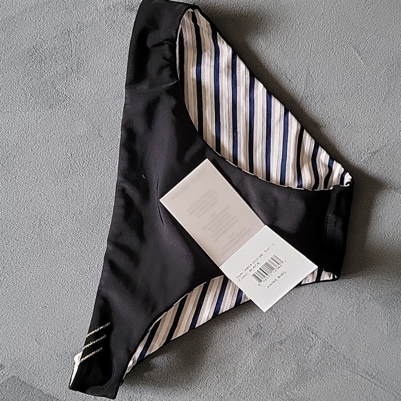 Anine Bing Striped Reversible Bikini Bottom - Picture 4 of 5